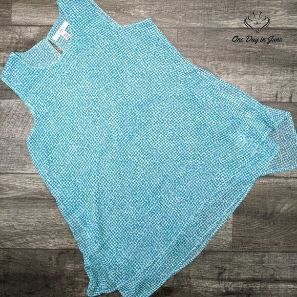 fever Sleeveless Sheer Top Size M - Picture 1 of 5